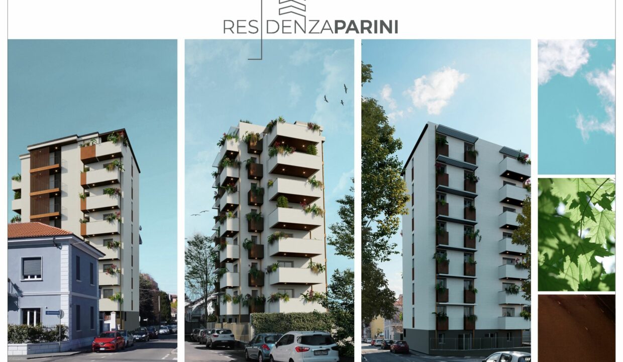 SARONNO CENTRO, VIA PARINI - NUOVA COSTRUZIONE SIGNORILE