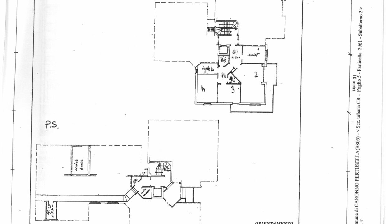 CARONNO PERTUSELLA AMPIO TRILOCALE DOPPI SERVIZI CON BOX